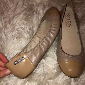Michael Kors Nude Flats